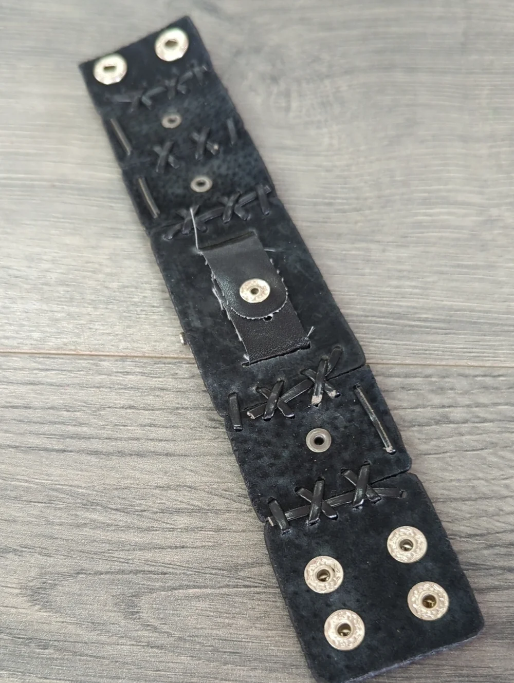 Leather Skull Unisex Wrist Watch